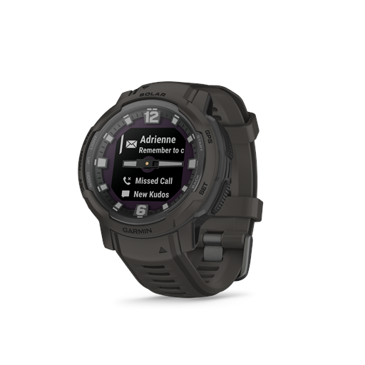 Garmin Instinct Crossover 010-02730-01 Solar Hybrid-Smartwatch, Graphite, 45 mm