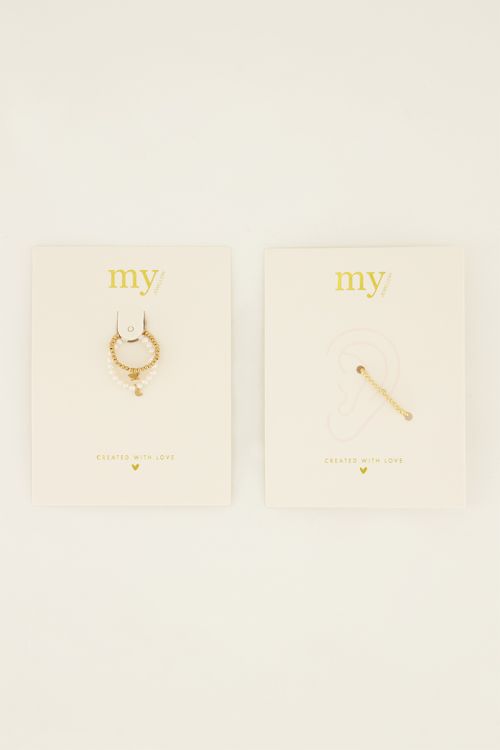 Giftbox suspender & ringen set