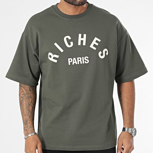 Tee Shirt Oversize Vert Kaki
