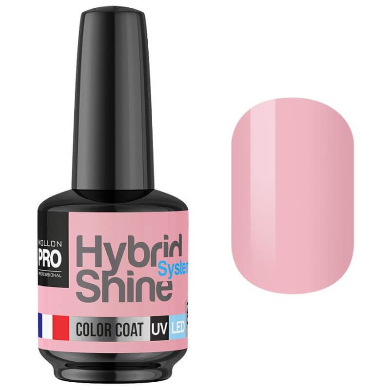 Mini Vernis Semi-Permanent Hybrid Shine Mollon Pro 8ml