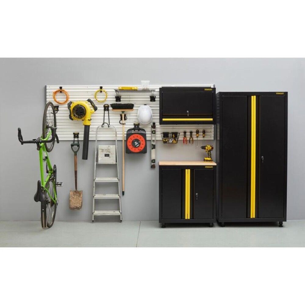 VEGGSKINNE STANLEY TRACK WALL SYSTEM 121CM