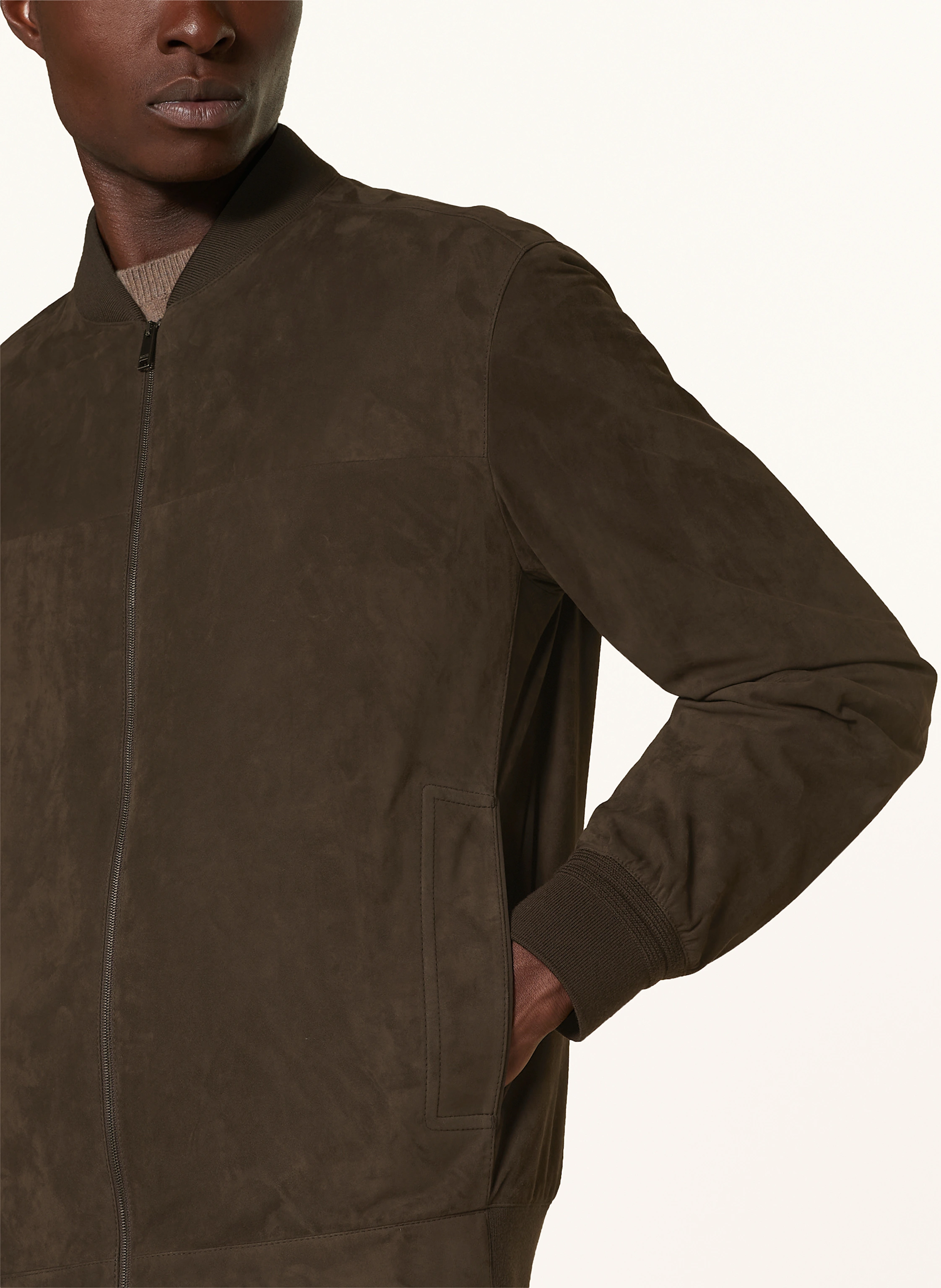 ZEGNA Lederblouson