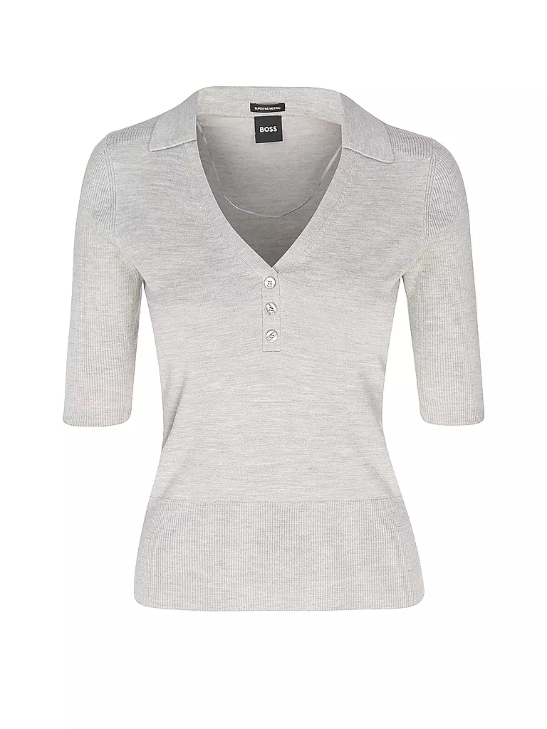 BOSS Pullover FATIRAME grau