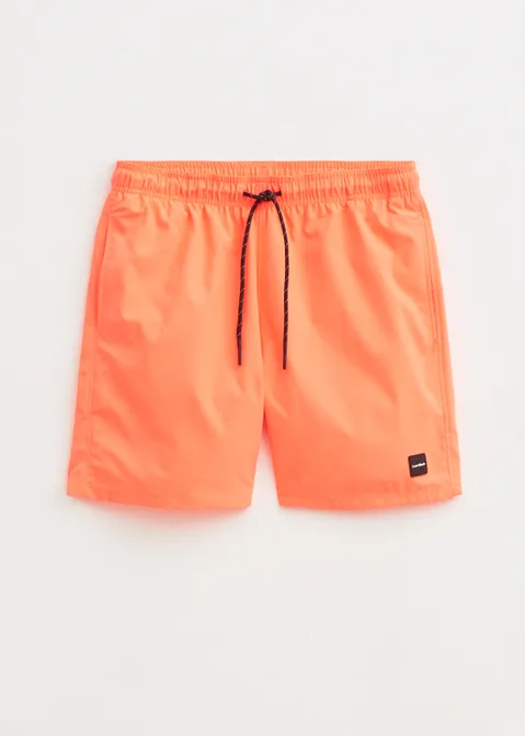 Zwembroek met logo rood (KRL)