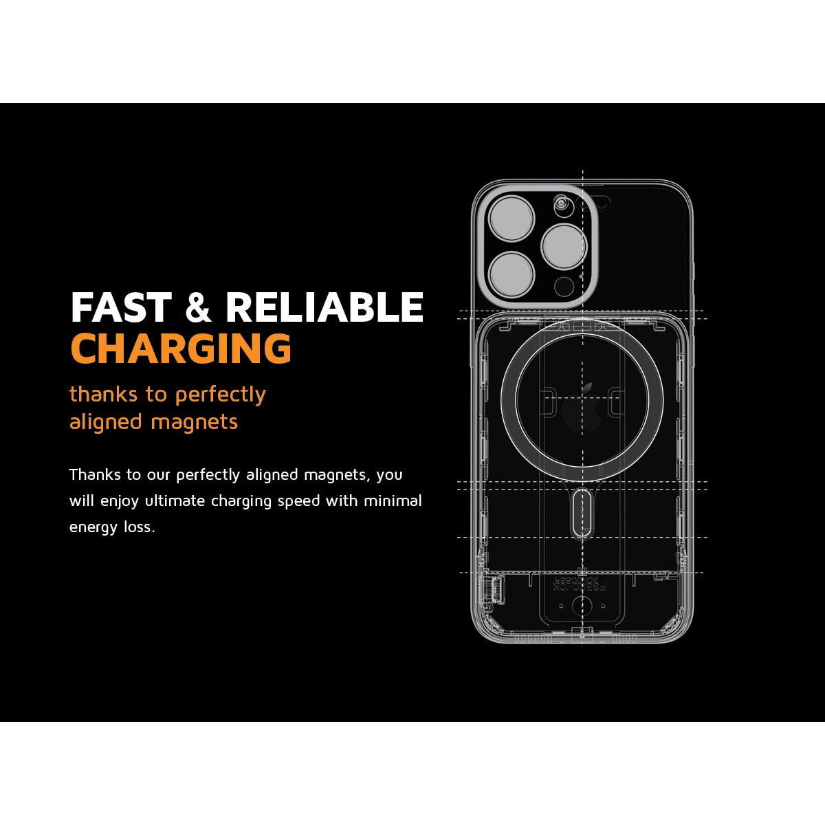 Xtorm FS5W101 Magnetic trådløs powerbank (midnattsort)