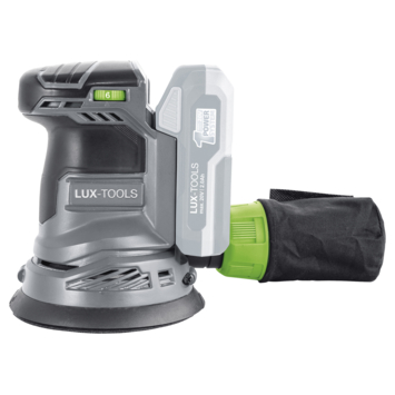 LUX 20V excentrische schuurmachine (zonder accu)