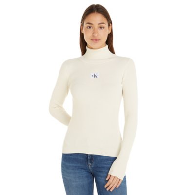 Pull femme Badge Roll CALVIN KLEIN