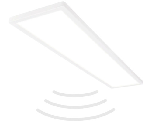 LED-paneel IP44 33W 4800 lm 4000 K wit 20x98 cm Slim + Backlight Effect