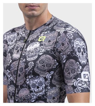 Maillot Manches Courtes Alé Mexico Noir
