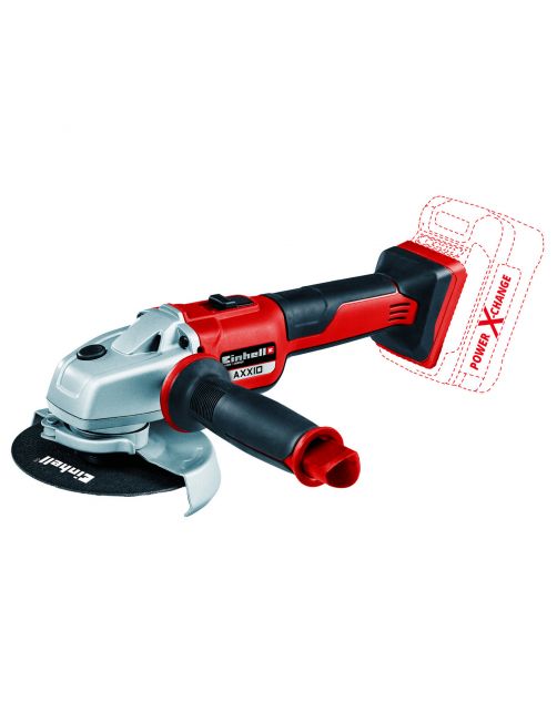 Einhell Accu Haakse Slijper - Electrisch Gereedschap - 1.59 kg Rood Zwart Zilver