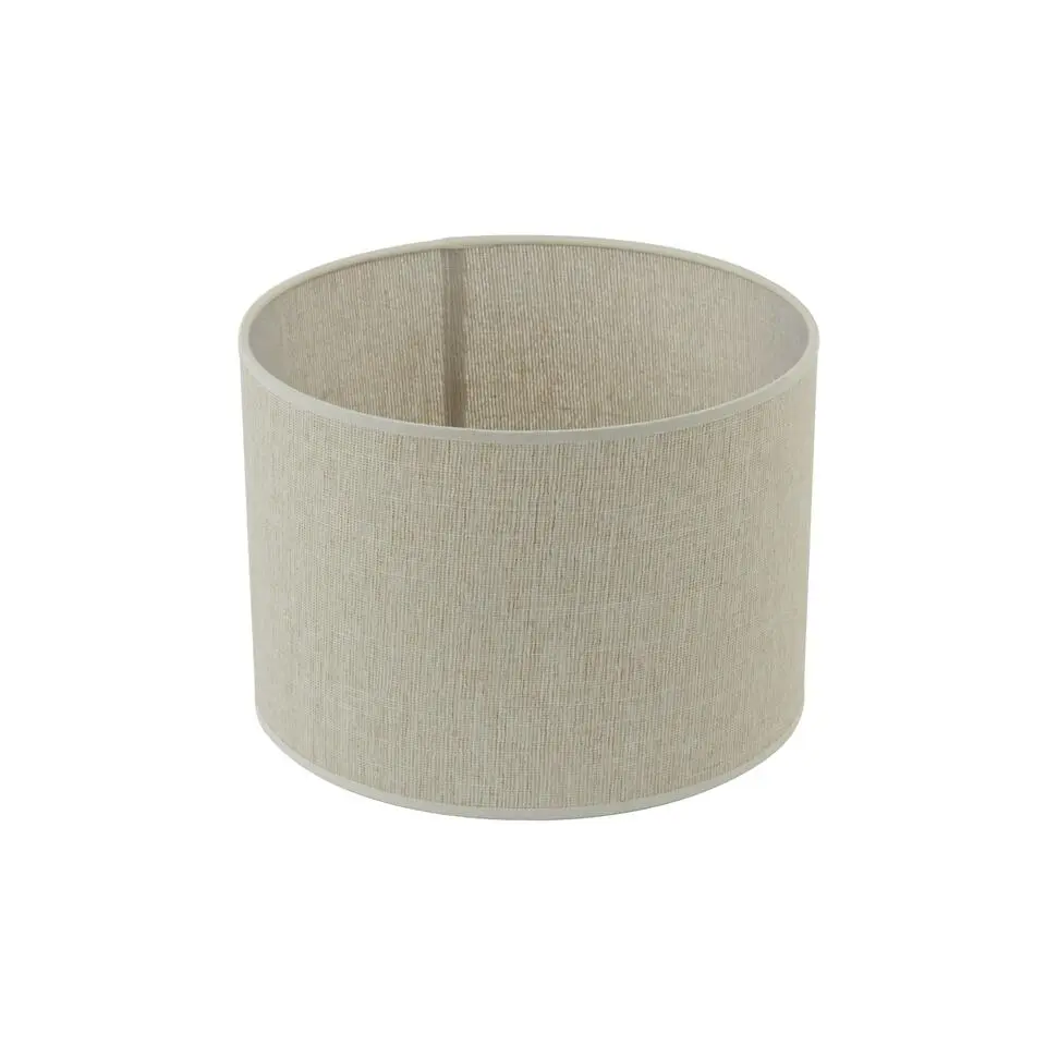 Cilinder Lampenkap Breska - Parel Wit - Ø40x30cm