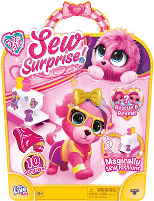 Scruff-A-Luvs Kosedyr Sew Surprise, Rosa