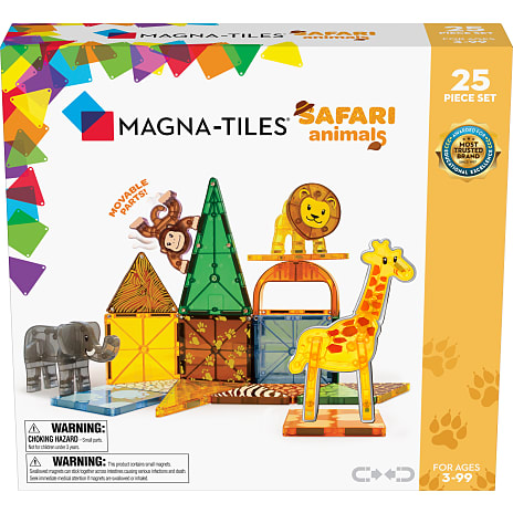 Magna-Tiles Safari Animals sæt 25 dele