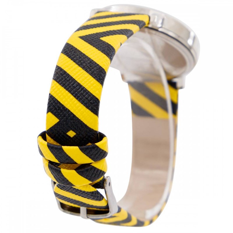 Montre Femme GIORGIO bracelet Cuir Jaune