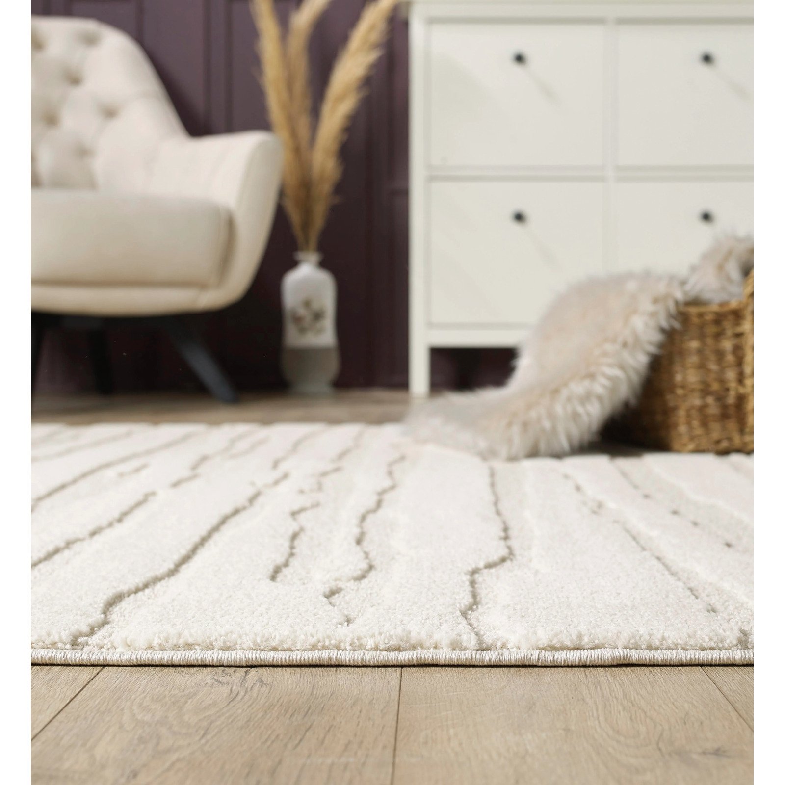 Teppich Floor 230 Elio, creme 120x170cm