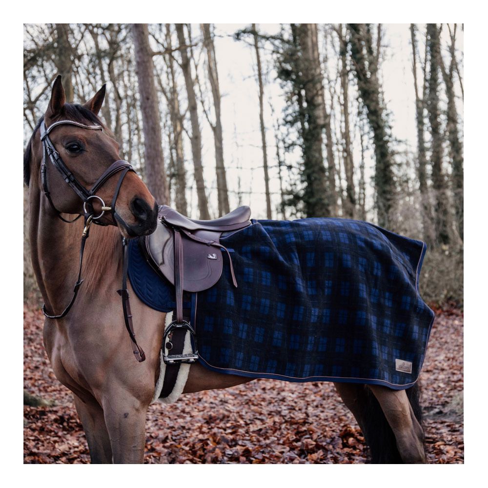 Kentucky HEAVY FLEECE - Couvre-reins check printing