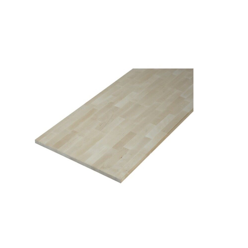BORDPLATE DLH BJØRK 26X635X3020MM A/B UBEHANDLET