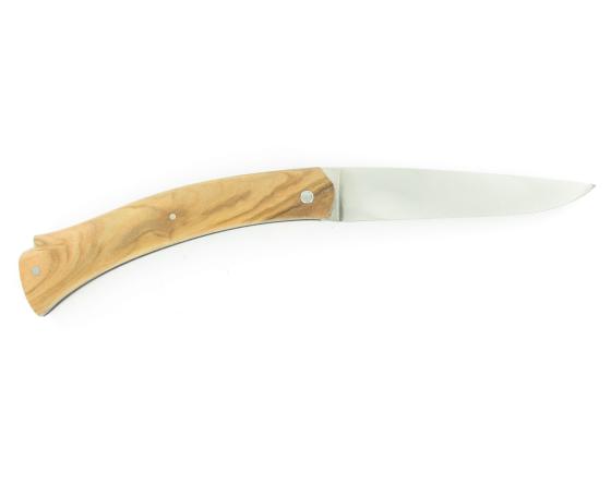 Mistral Plein Manche Olivier Couteau de poche par Laguiole en Aubrac