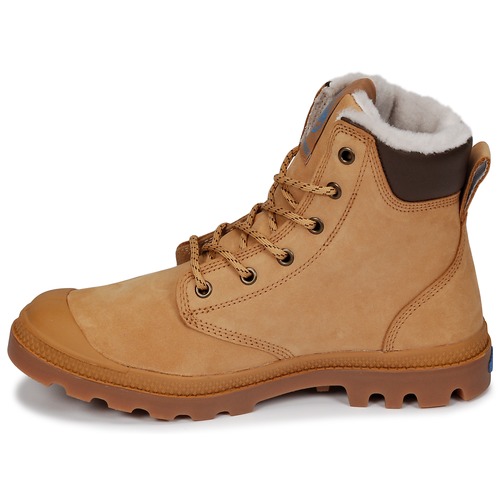 Palladium - PAMPA SPORT CUFF WPS - Jaune / Marron