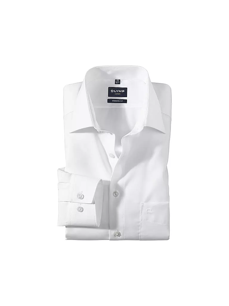 OLYMP Hemd Modern Fit weiss