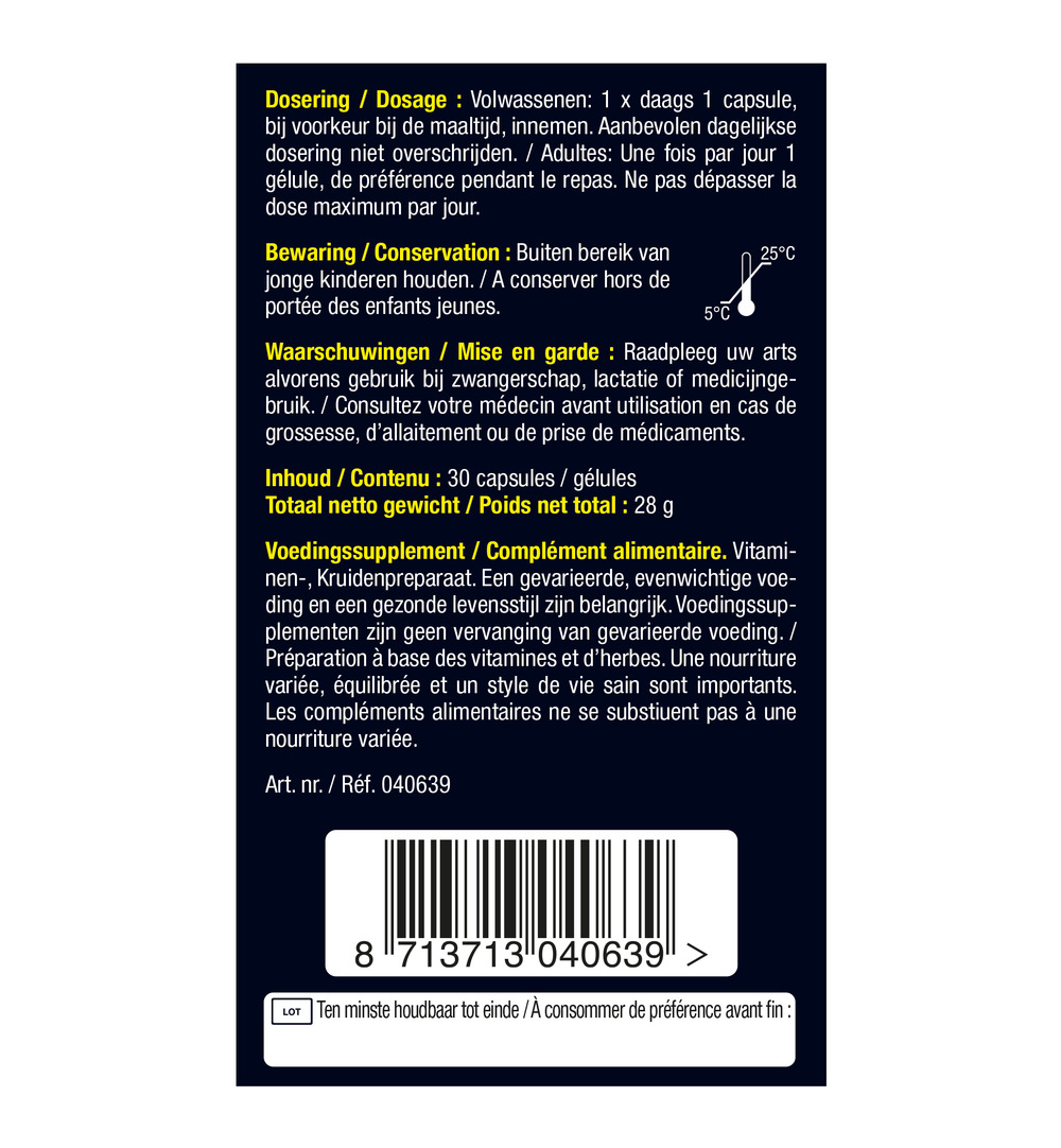 Lucovitaal Kurkuma X-tra Krachtig (30 capsules