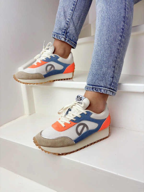 No Name - Sneakers PUNKY JOGGER Sky/Dove