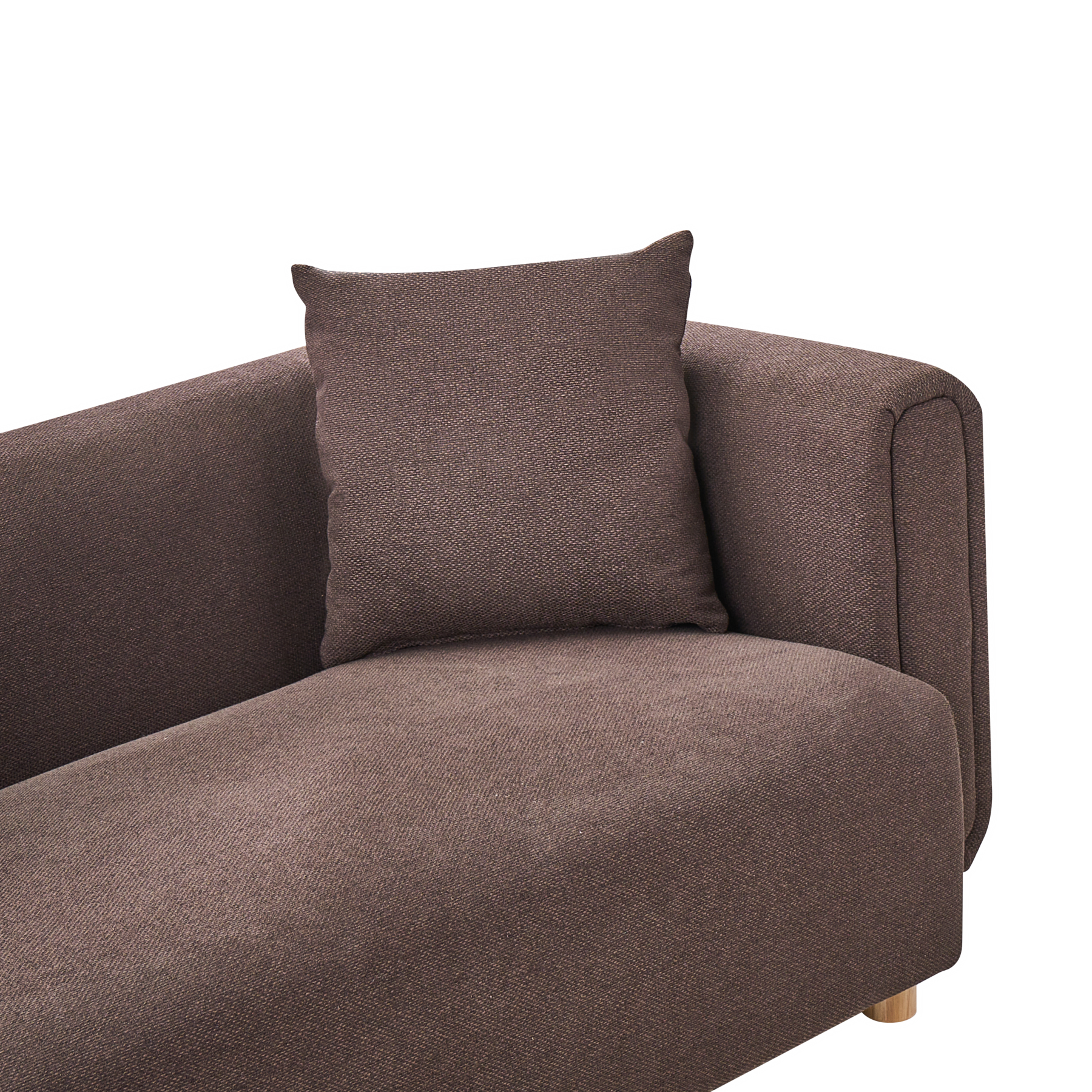 Beliani - LILLEROD - Tweezitbank - Donkerbruin - Polyester