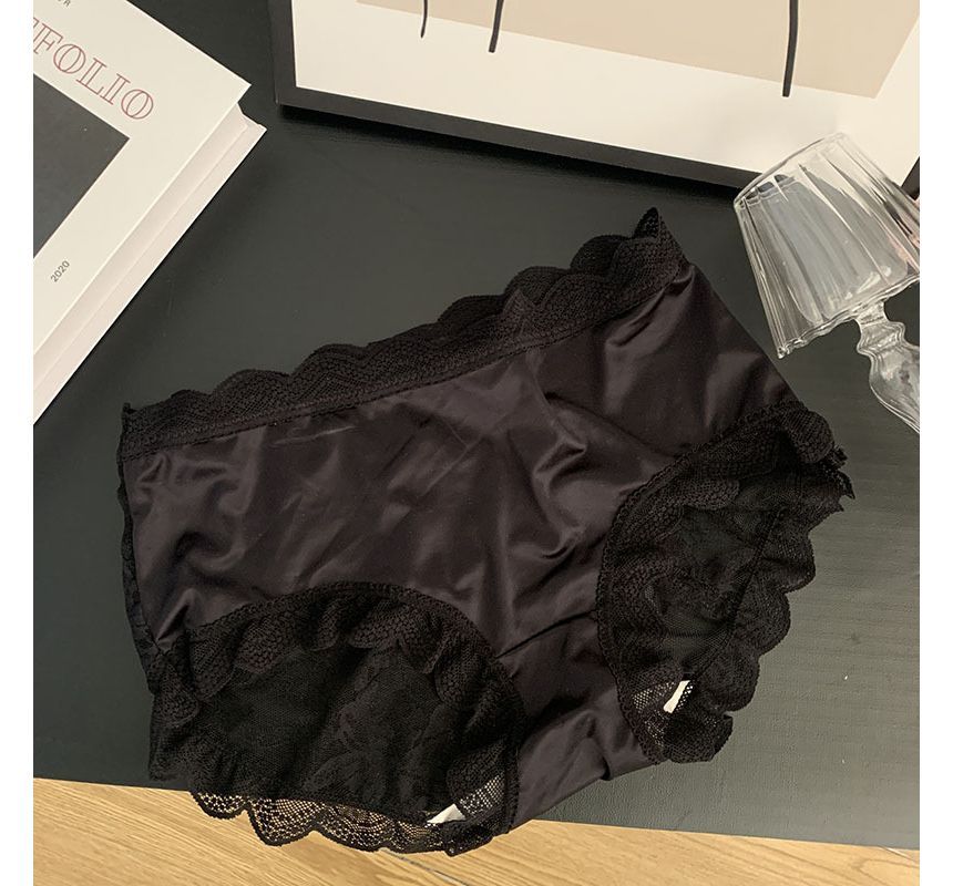camikiss - Hoge taille kanten slipjes