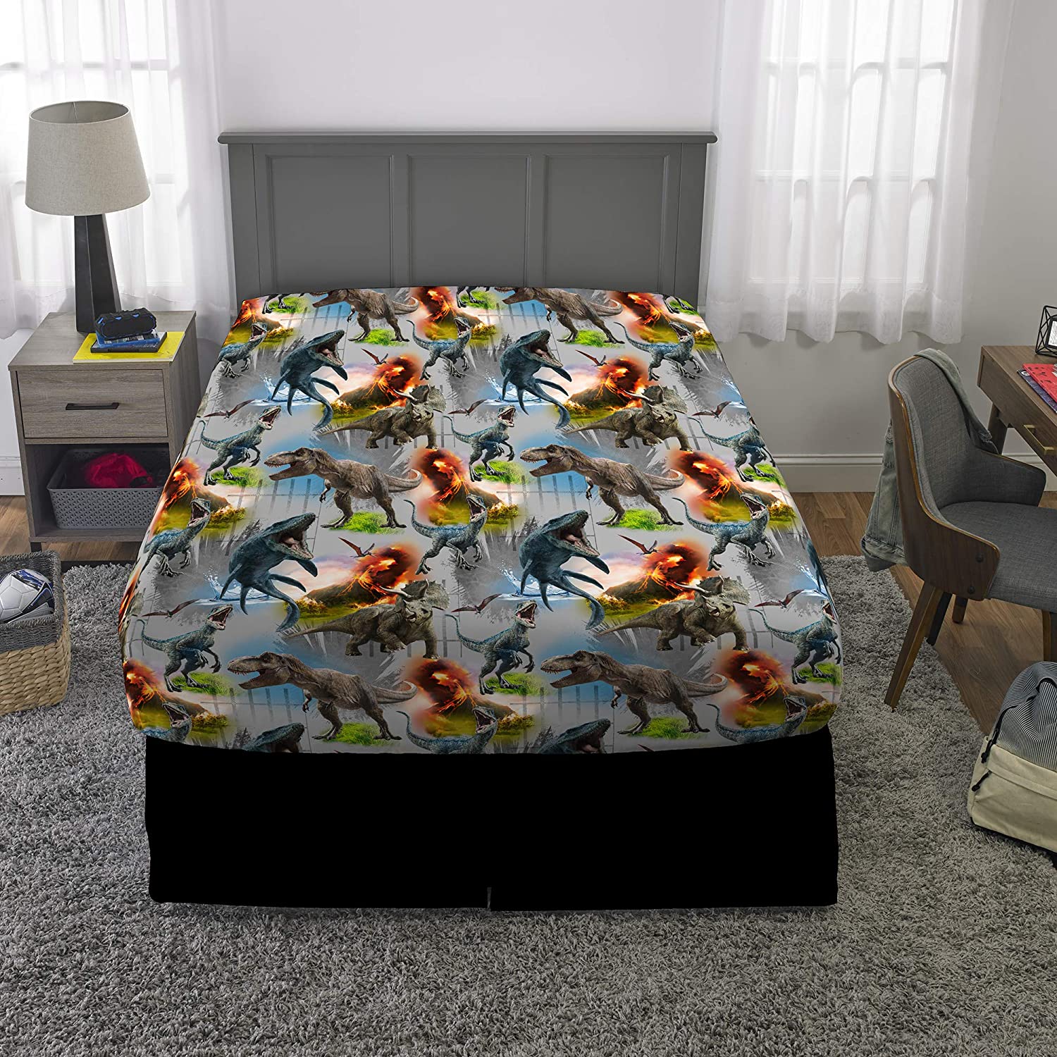 Twin Super Mario 3-Piece Bed Sheet Set.1 Flat Sheet 1 Fitted Sheet 1 Pillow Cases
