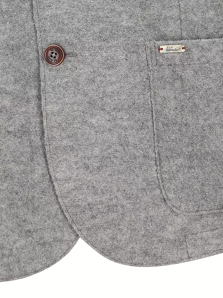 LUIS TRENKER Sakko Slim Fit LUIGIS hellgrau