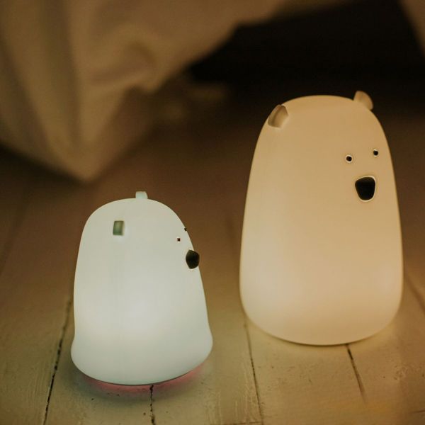 Mary's Led Lamp Bear Small - White