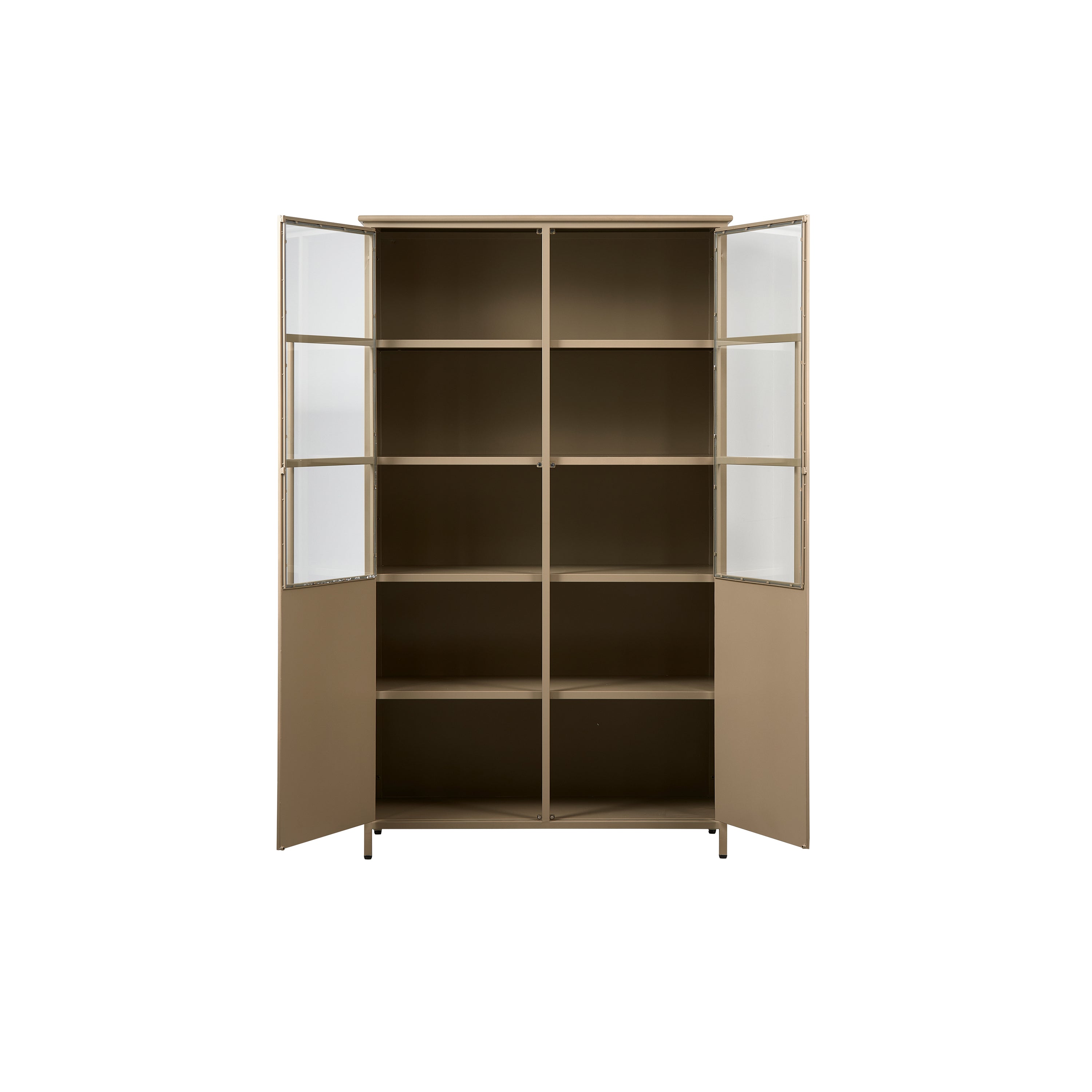 WOOOD Exhibit Vitrinekast - Khaki