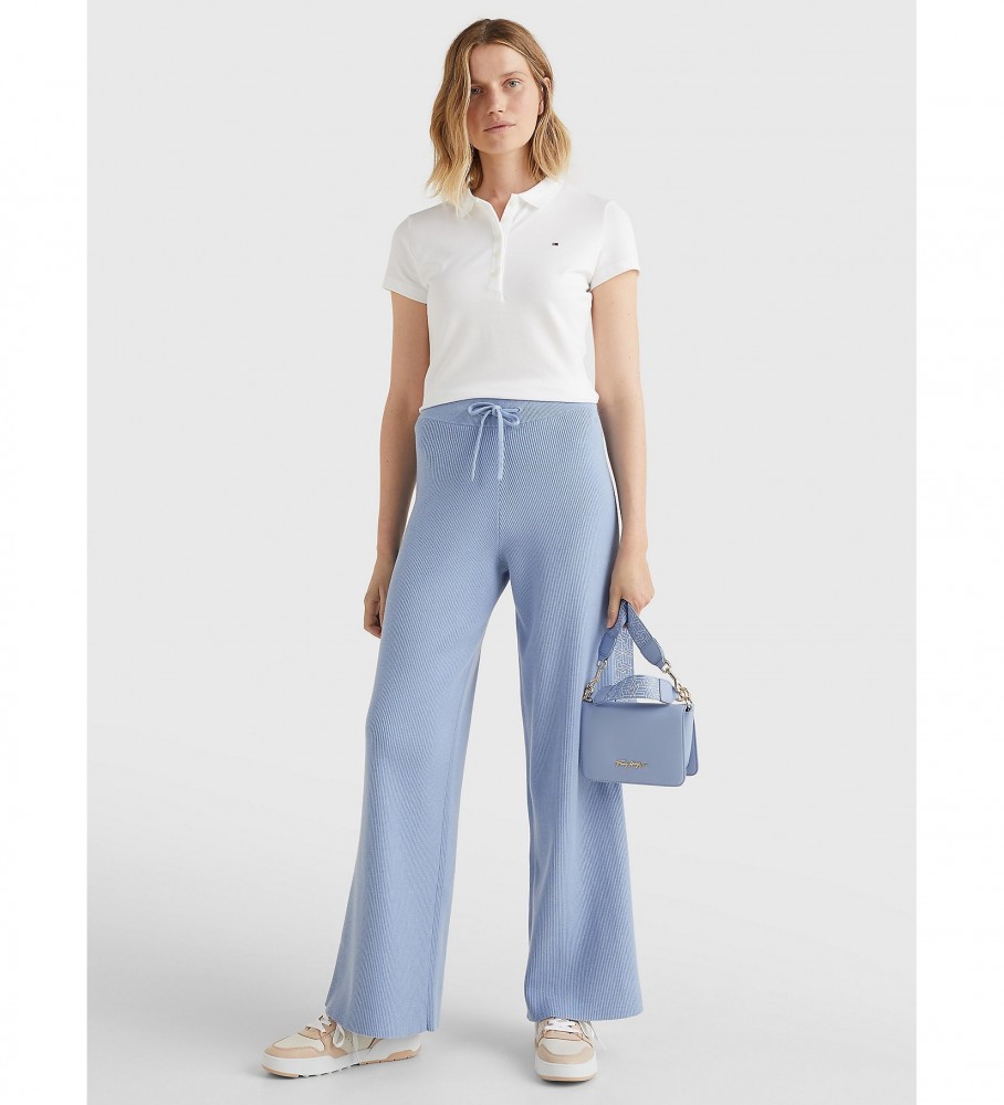 Polo Tommy Hilfiger Heritage Slim branca