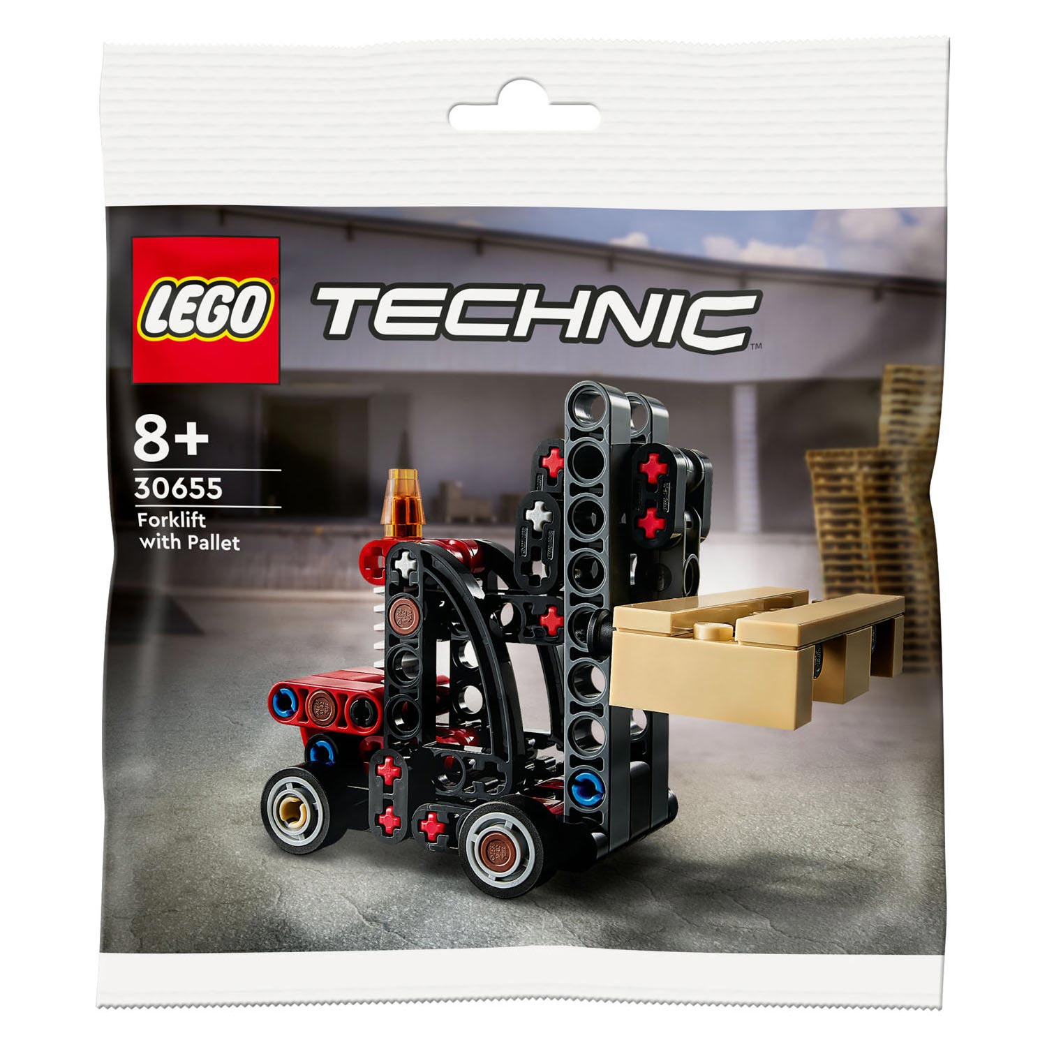 Lego Technic 30655 Heftruck met Pallet