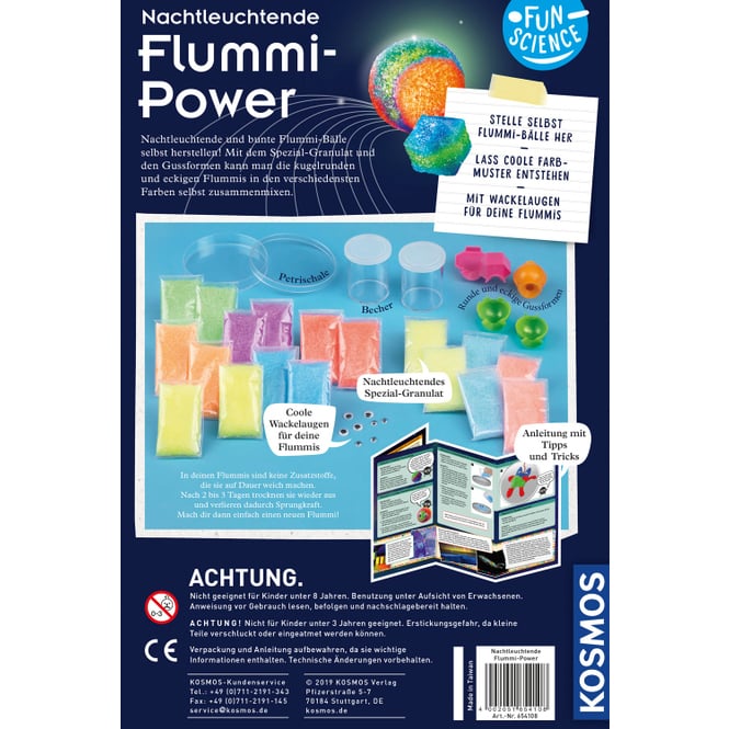 Fun Science - Nachtleuchtende Flummi-Power