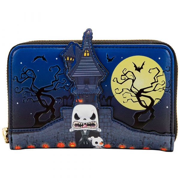 Loungefly Carteira Jack Skellington O Estranho Mundo De Jack Multicolor One Size