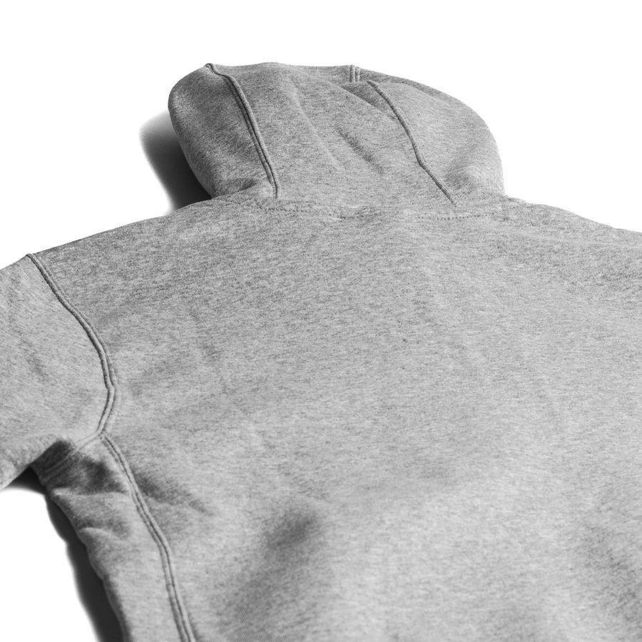 Nike Sweat à Capuche NSW Club - Gris/Argenté/Blanc