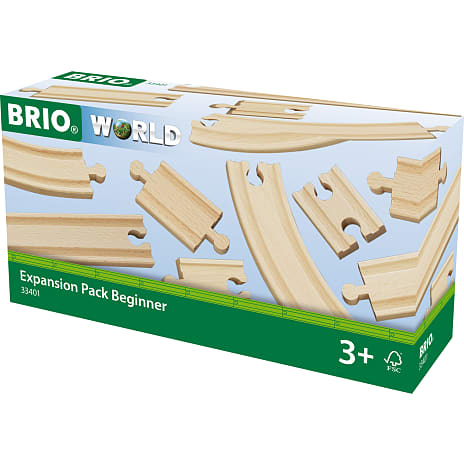 BRIO 33401 Skinnesæt, 11 dele