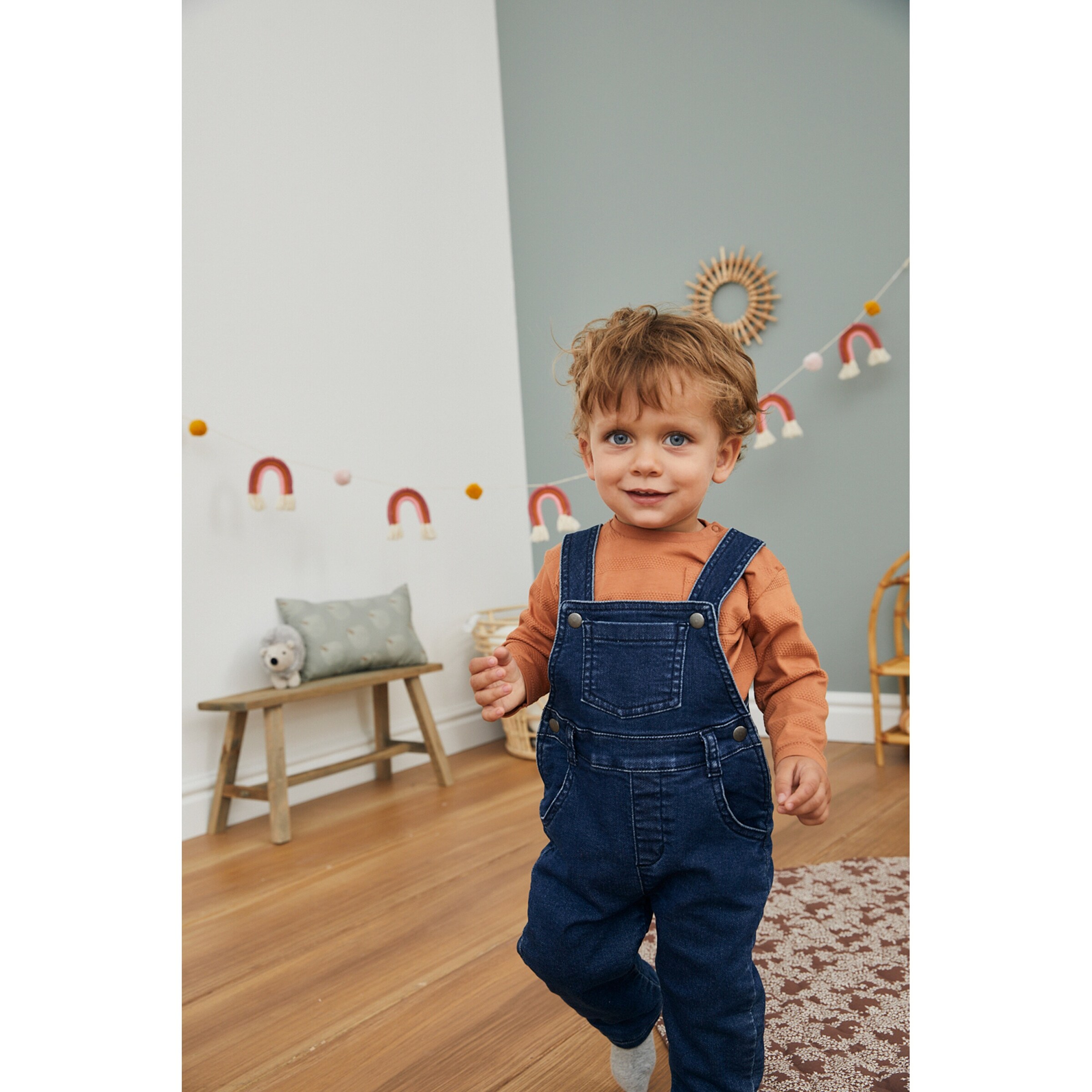 Lilletots - Boys Story Jeans-Latzhose