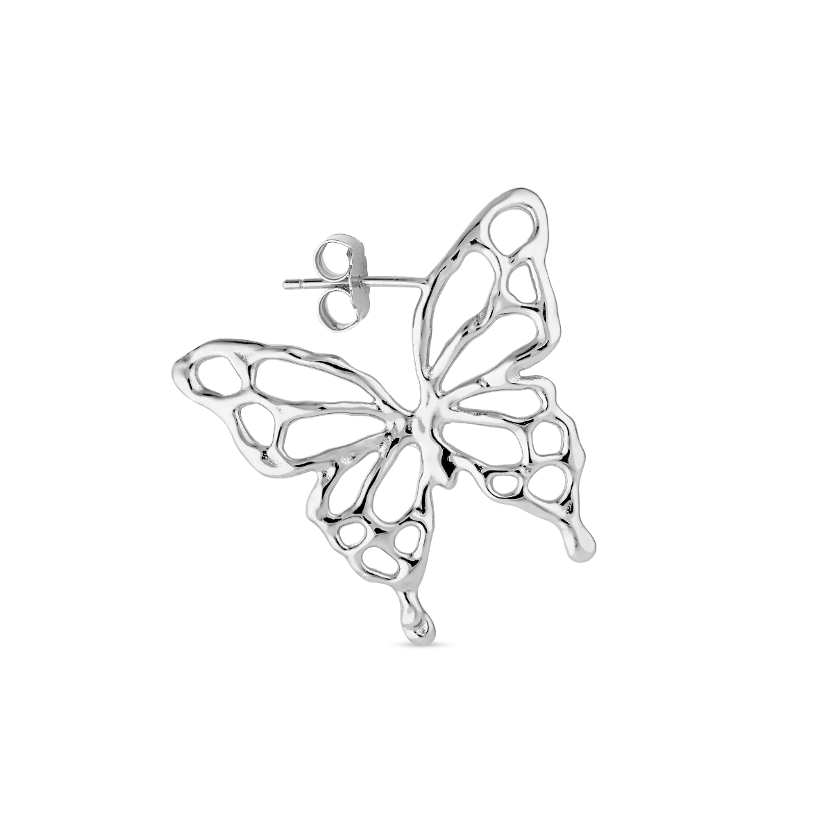 Jane Kønig Butterfly Earring solv