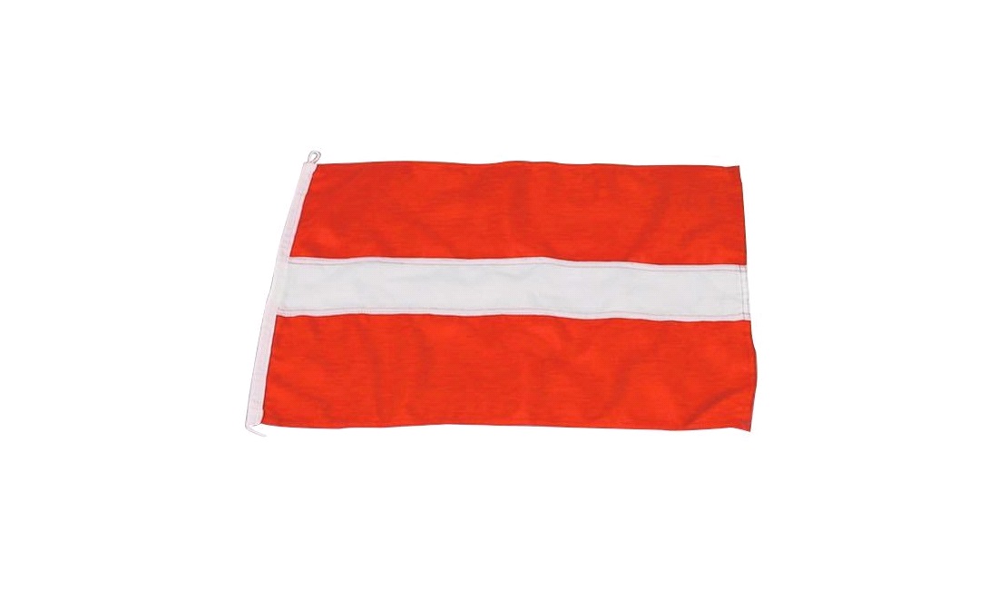 1852 Gæsteflag letland 30x45cm