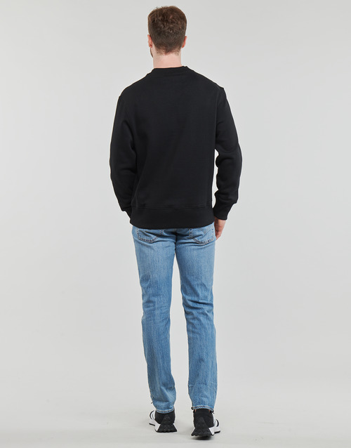 Calvin Klein Jeans - MONOLOGO STENCIL CREW NECK - Noir