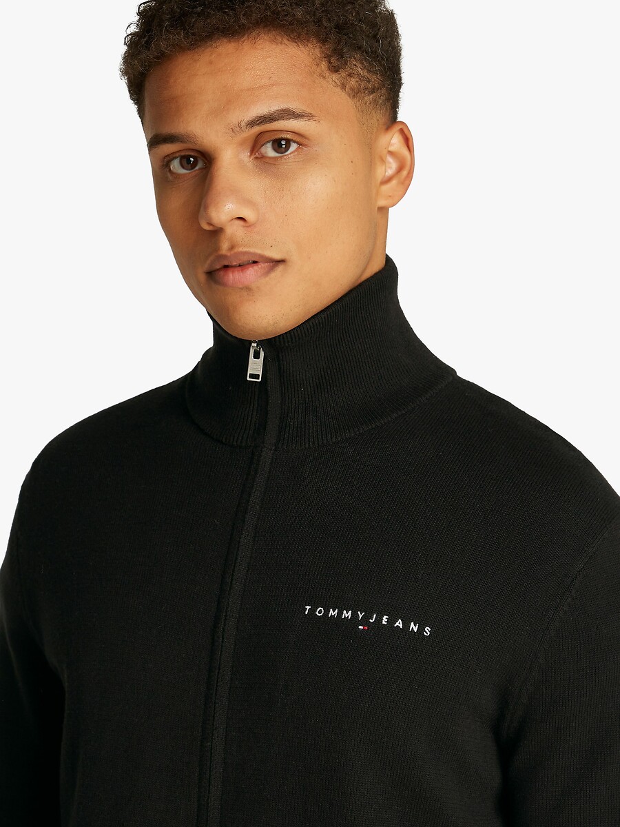 TOMMY JEANS<br>Cardigã com zíper