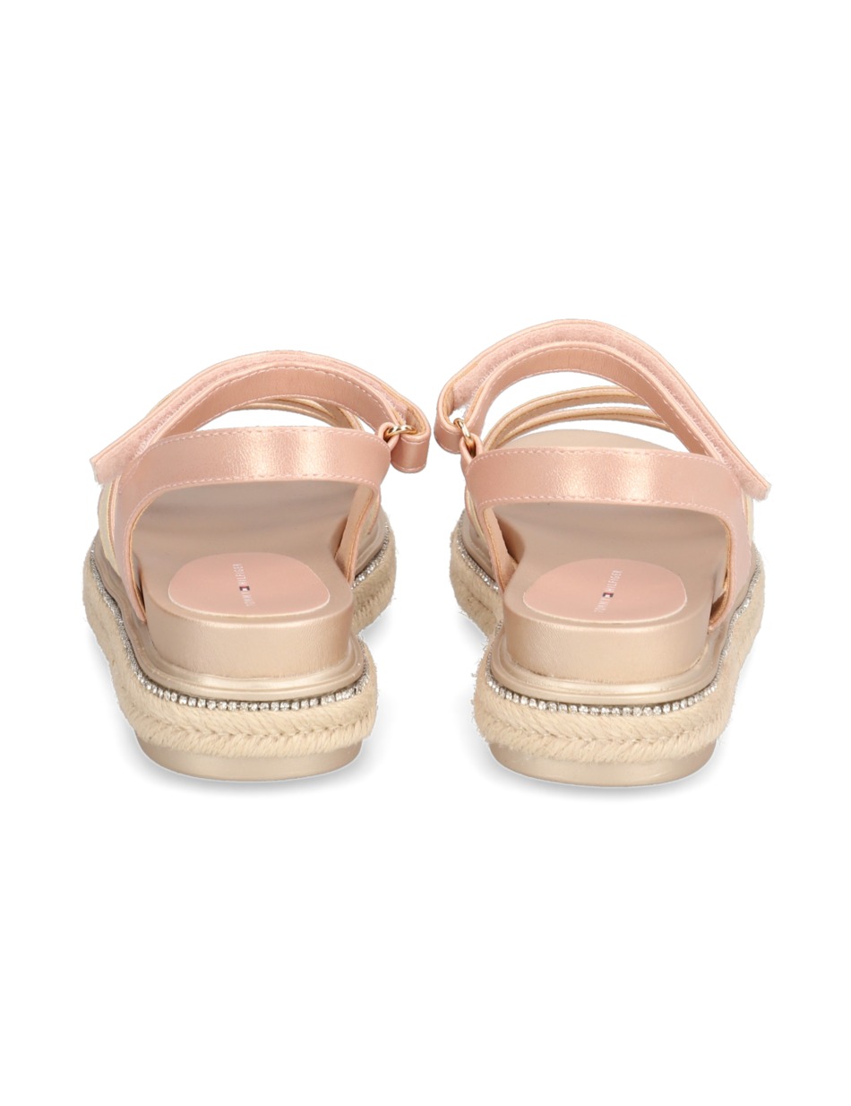 PLATFORM VELCRO SANDAL