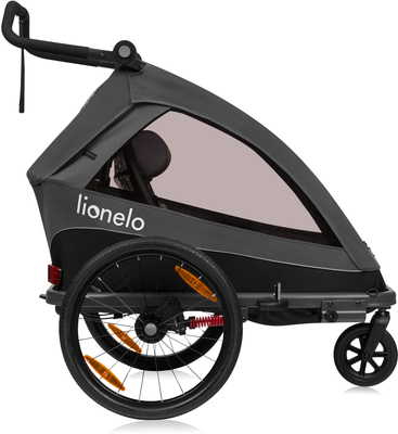 Lionelo Cama Sykkelvogn, Grey Graphite