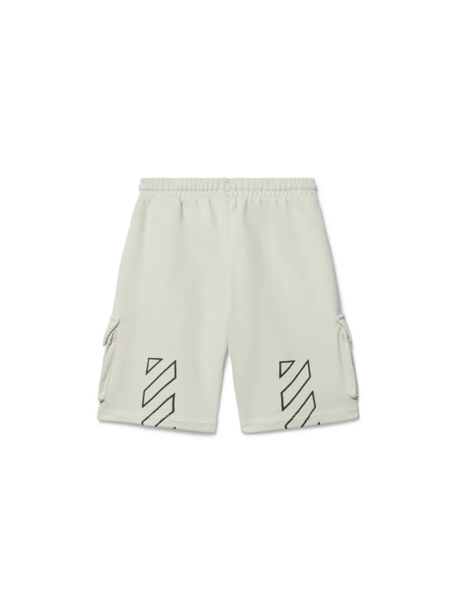 Off-White Diagonal Bookish Sweat Shorts