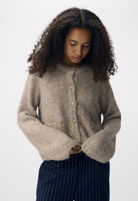 Object - Saggia Re - Cardigan - Knoopsluiting - Lange Mouwen - Regular Fit