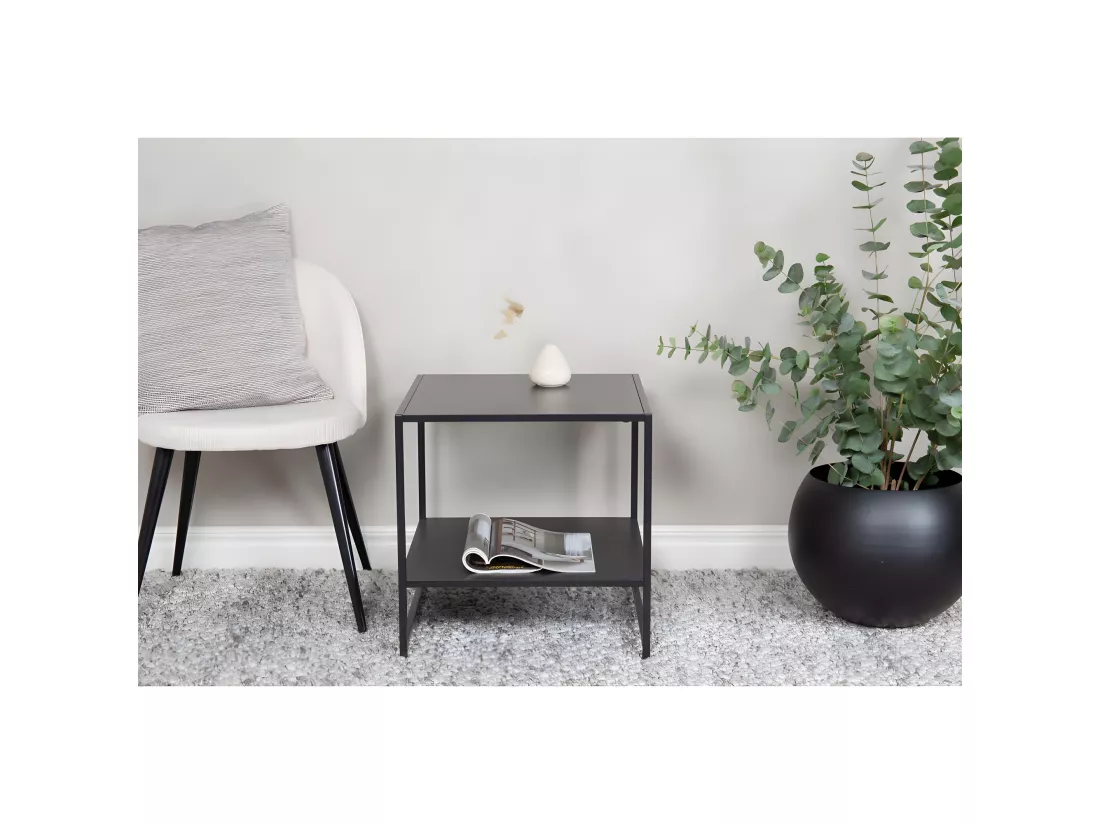 Table d'Appoint Avec Étagère 