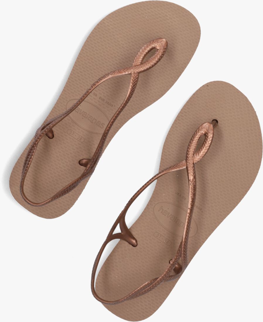 HAVAIANAS bronzen havaianas teenslippers luna