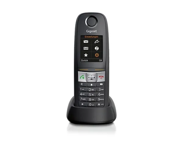 Gigaset E630HX - Ekstra trådløst håndsæt med opkalds-ID - DECT\GAP - SIP, RTP - sort